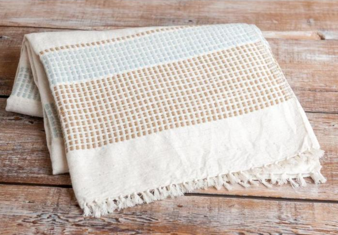 Hand Woven Beach Blanket