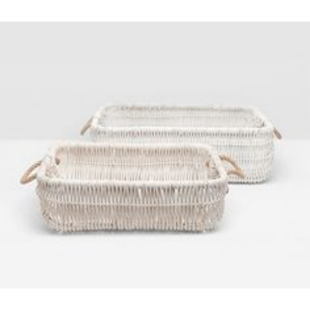 
                      
                        White Raw Rattan Nesting Baskets
                      
                    