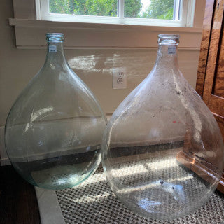 Clear Demijohn