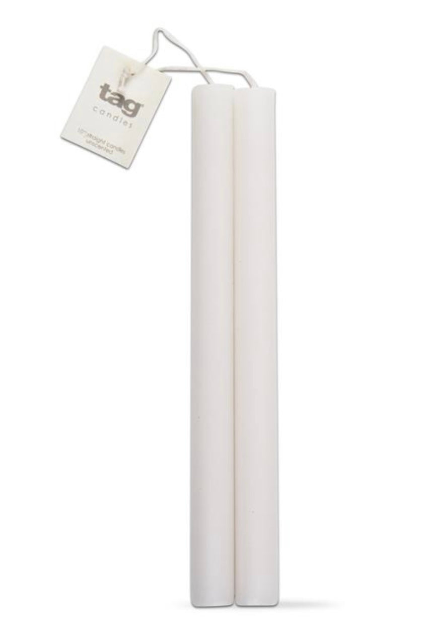 Set of 2 Taper Candles ~ 5 colors