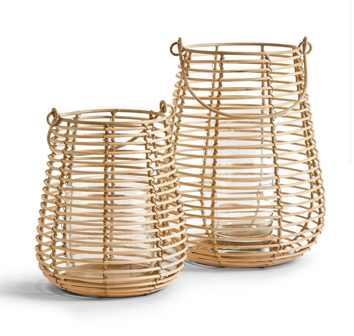 Cane Lanterns ~ set of 2