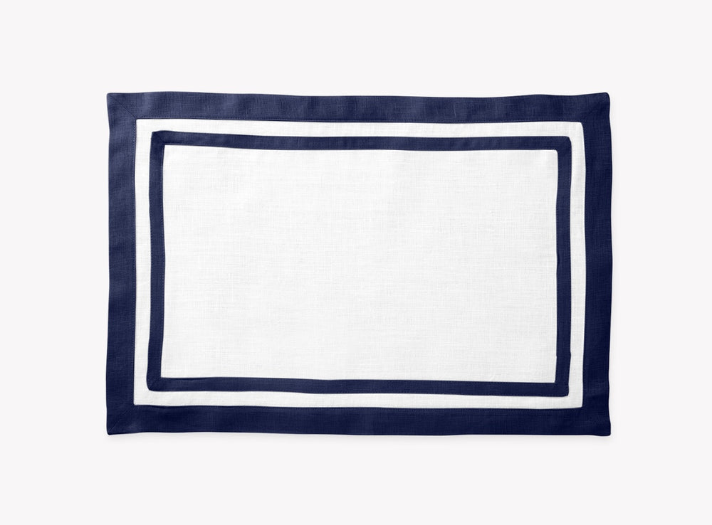 
                      
                        Rectangle Double Border Placemat by Matouk ~ set of 4 ~ available in 6 colors
                      
                    