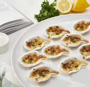Set of 12 Oyster Bakers