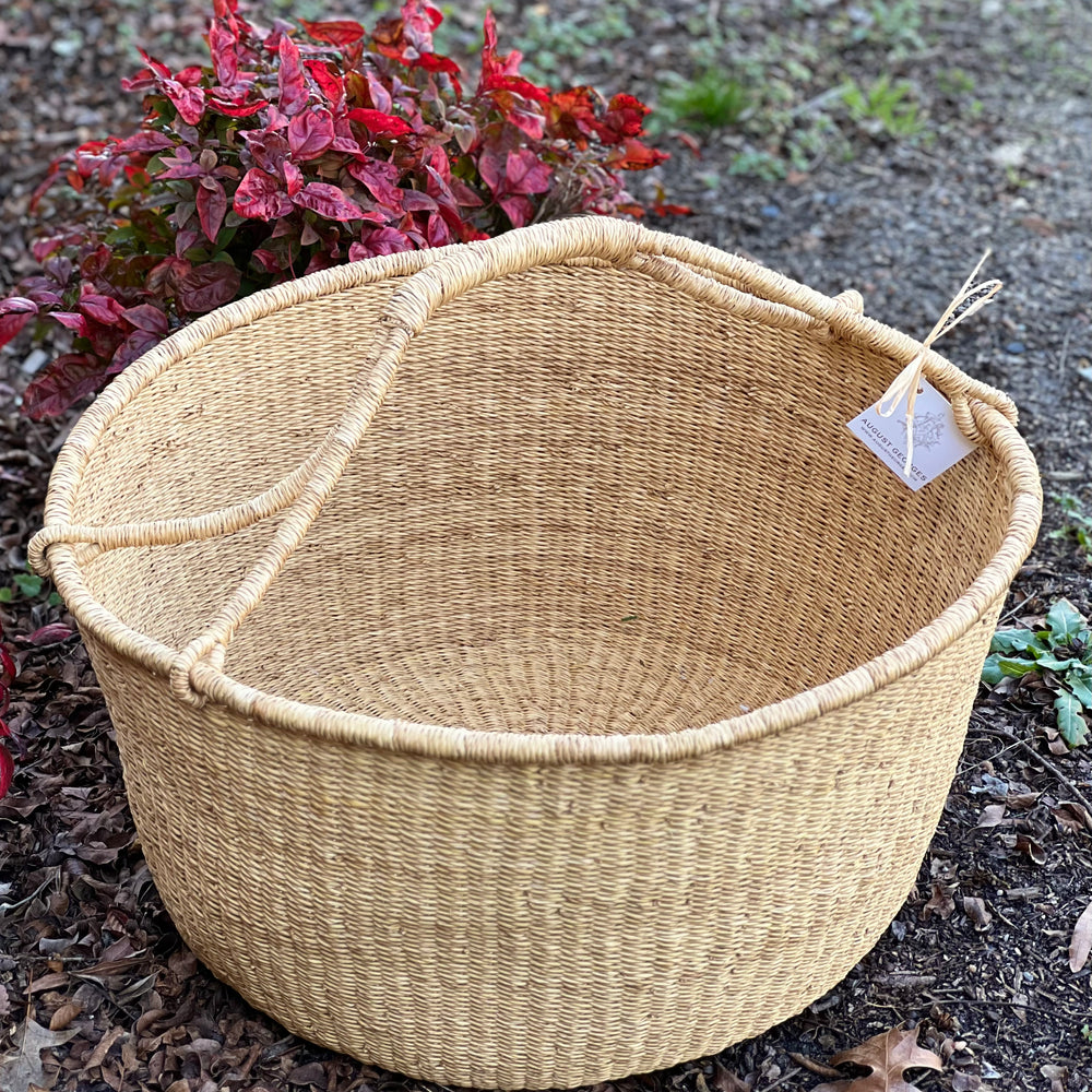 Extra Large Bolga Basket - Hand Made in Africa