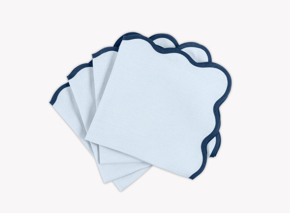 
                      
                        Scallop Edge Napkin by Matouk ~ set of 4 ~ available in 12 colors
                      
                    