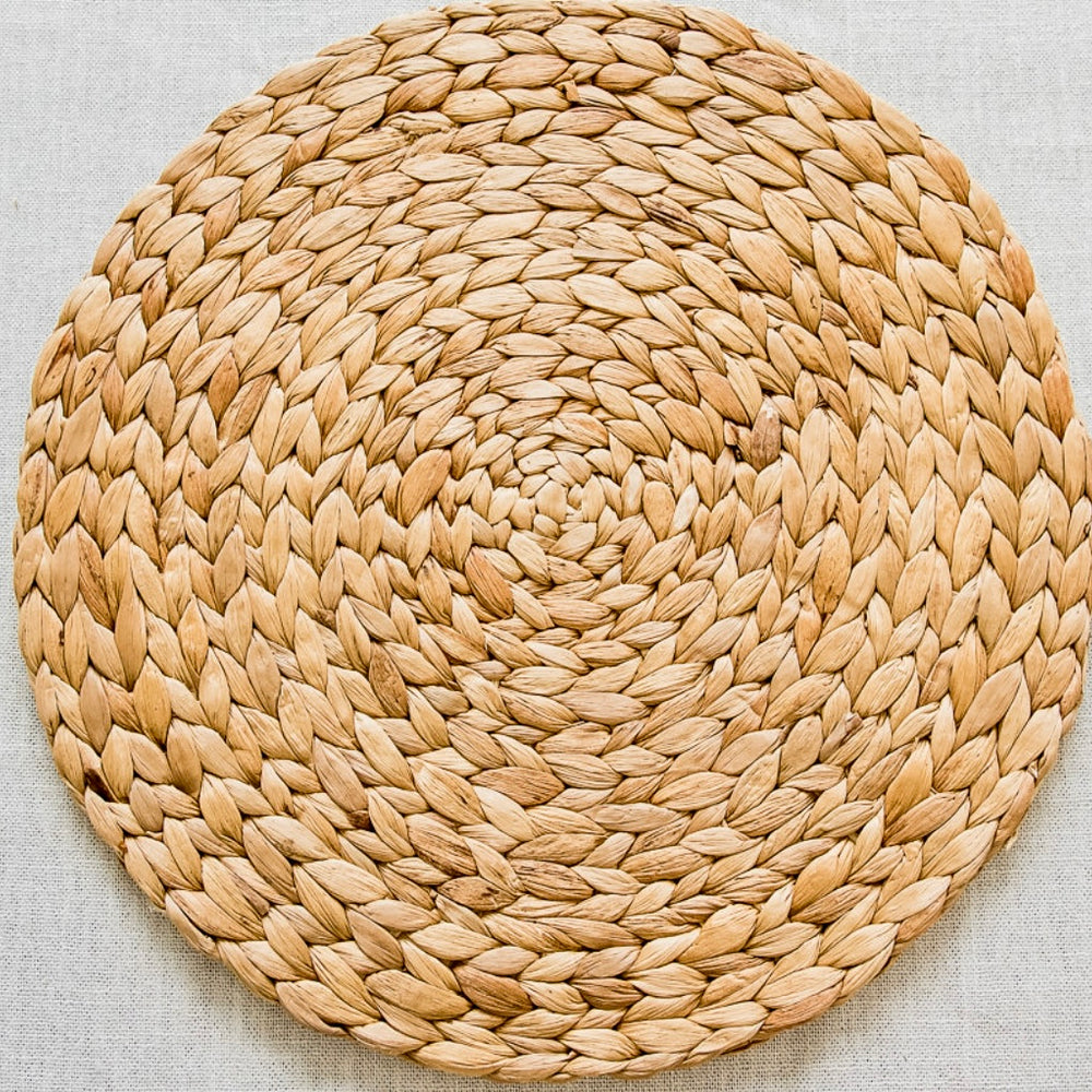 Hand Woven Braided Natural Mat