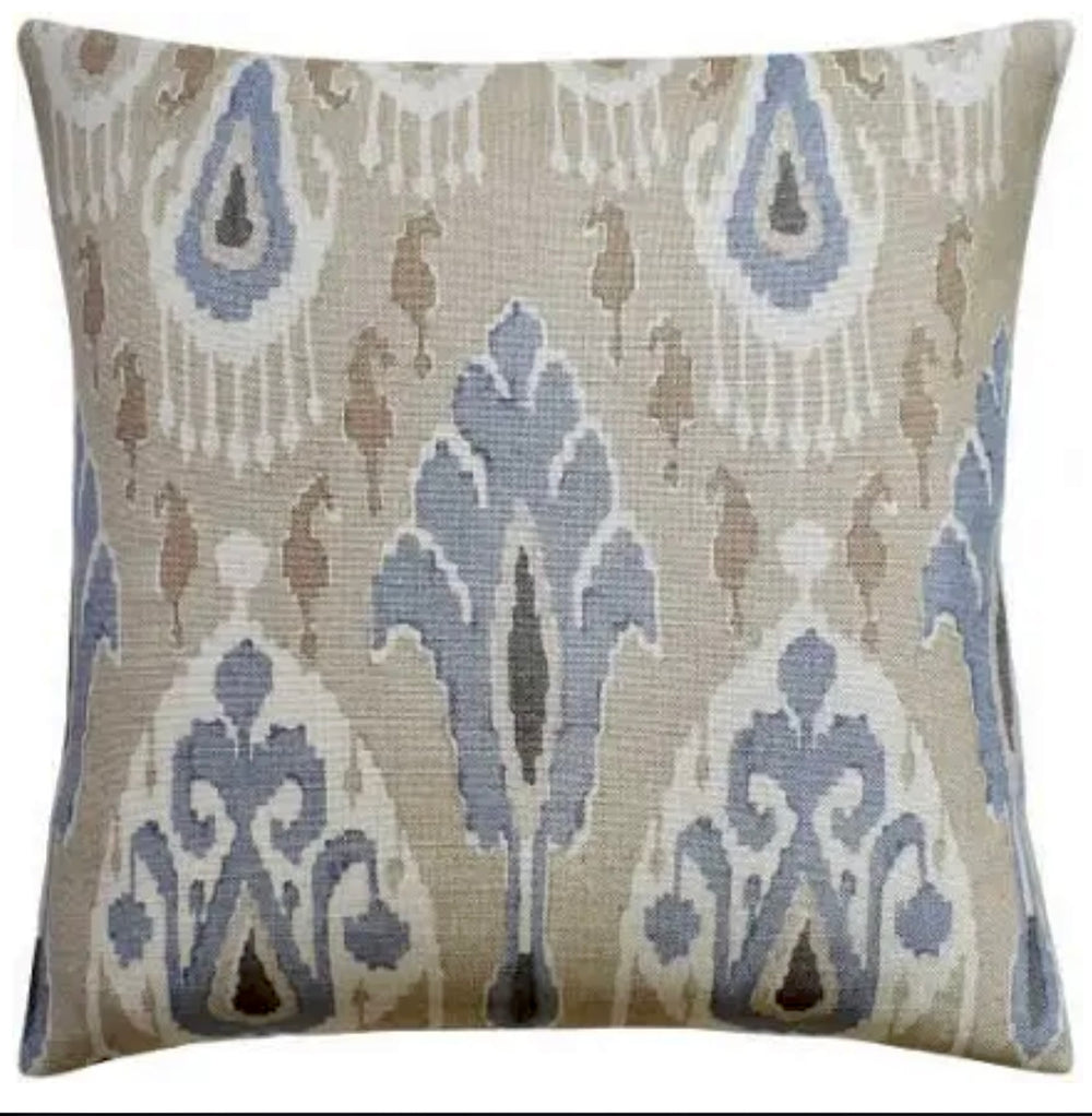 Ikat Bokhara Decorative Pillow