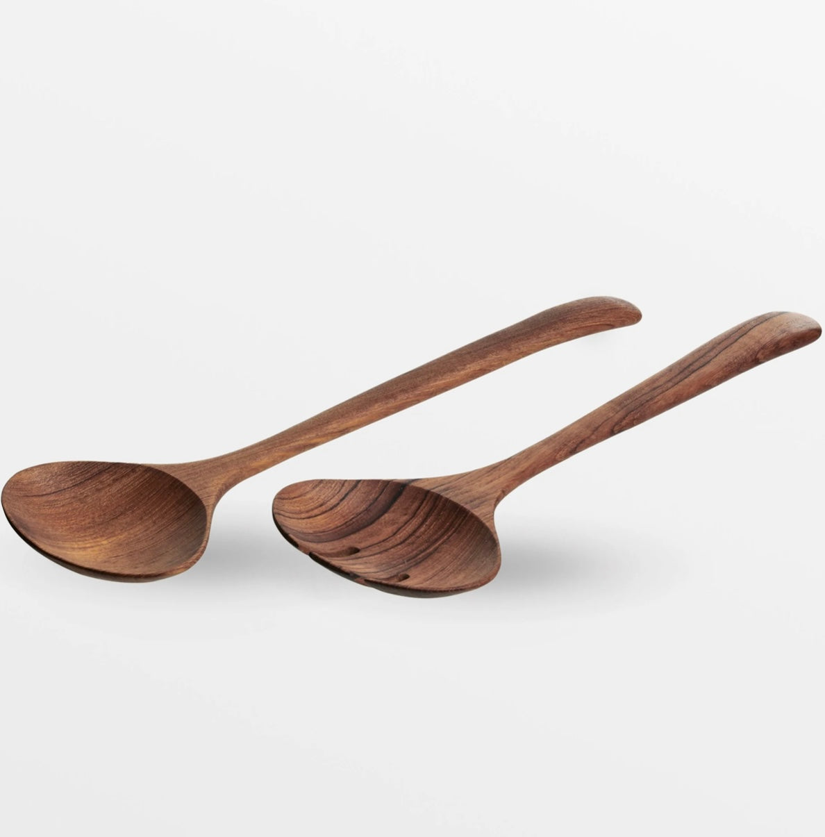 Teak Salad Servers ~ set of 2