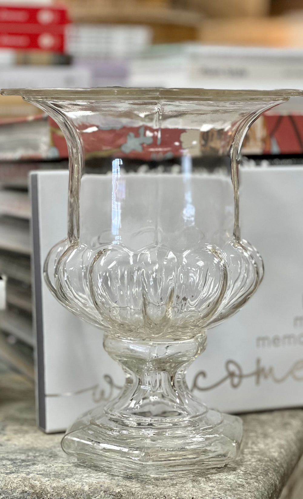 Glass Urn/Vase