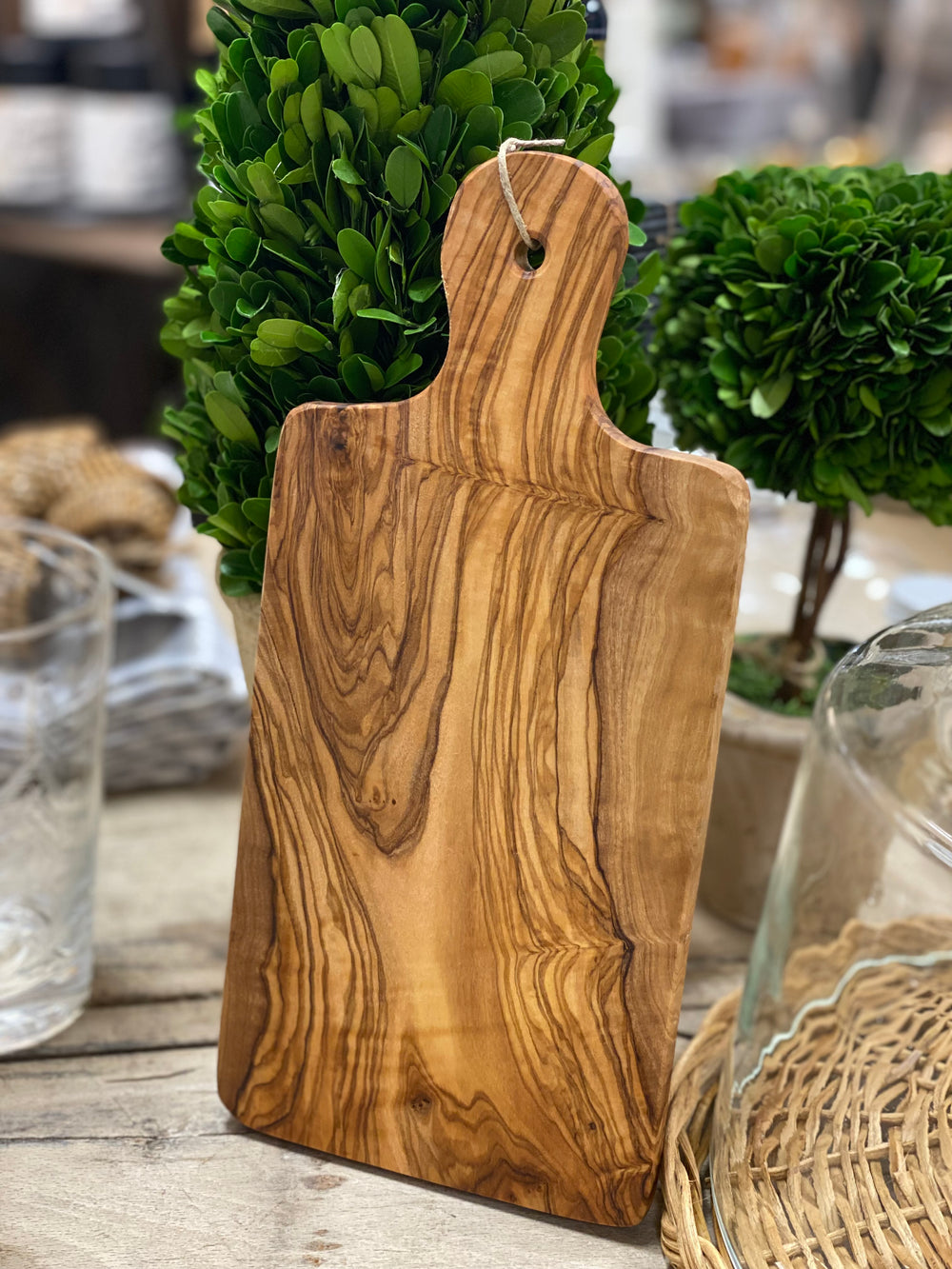 Olive Wood Mini Rectangular Board