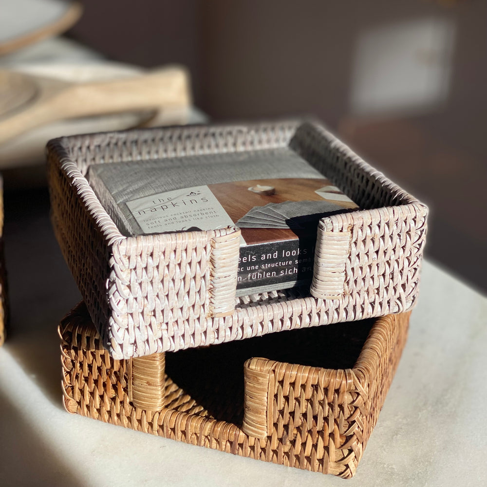 Woven Cocktail Napkin Holder