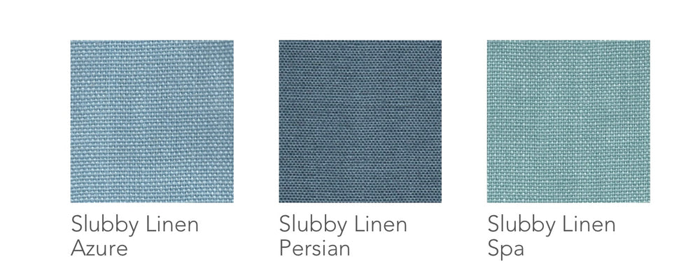 
                      
                        Slubby Linen with Slubby Linen Fretwork Drapery Panel
                      
                    