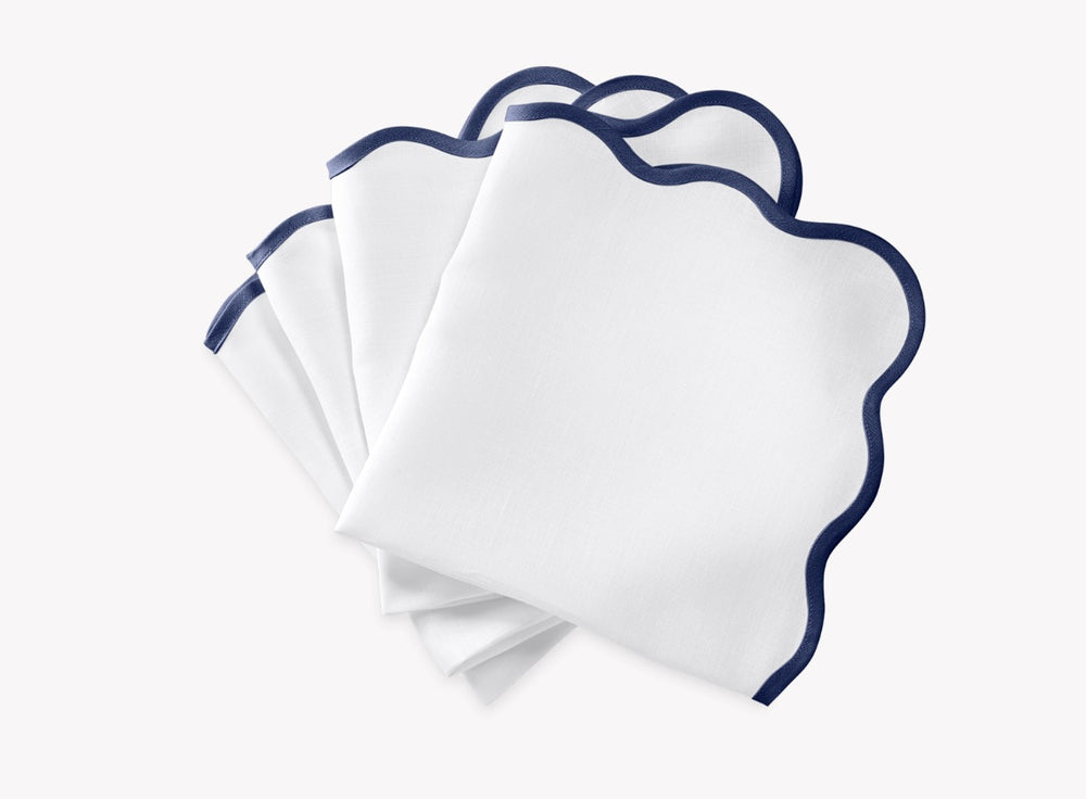 
                      
                        Scallop Edge Napkin by Matouk ~ set of 4 ~ available in 12 colors
                      
                    