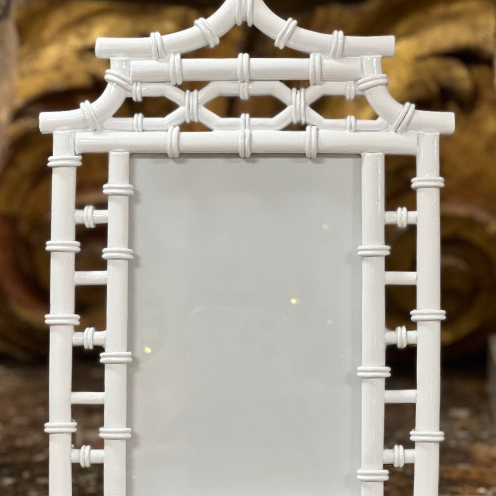 White Pagoda Frame ~ 4 x 6