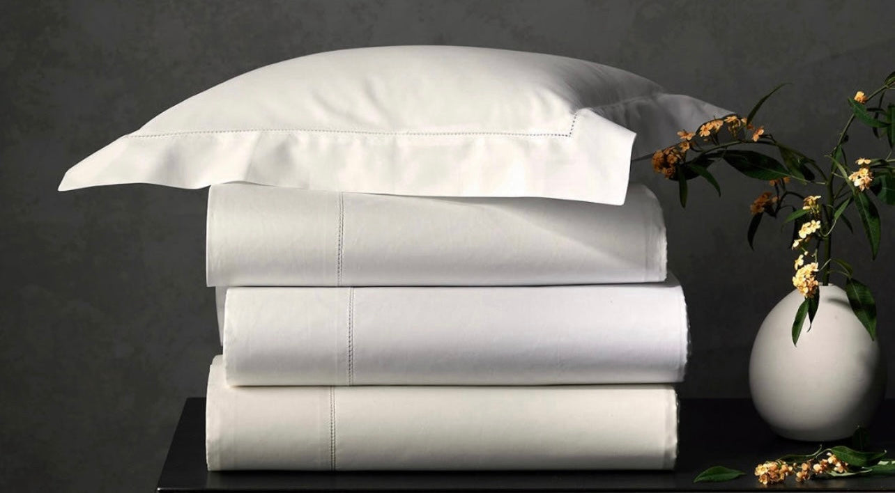 Milano Queen Sheet Set by Matouk ~ Ivory
