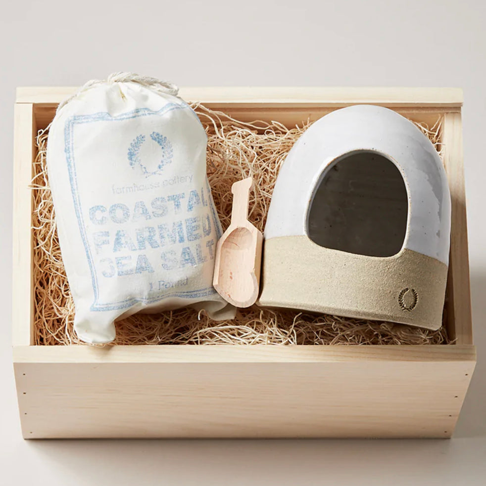 
                      
                        Farmhouse Pottery Sea Salt and Cellar - Gift Set
                      
                    