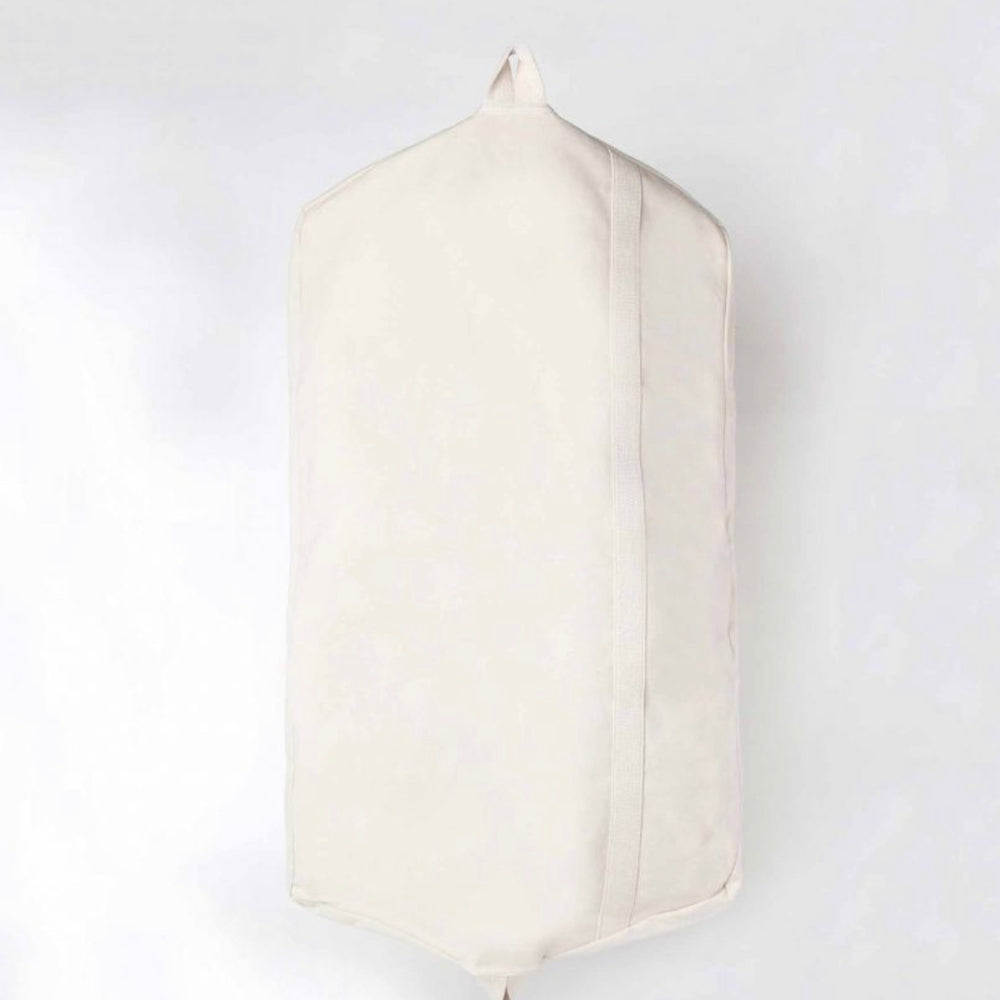 
                      
                        Garment Bag Natural w/navy or just Natural
                      
                    