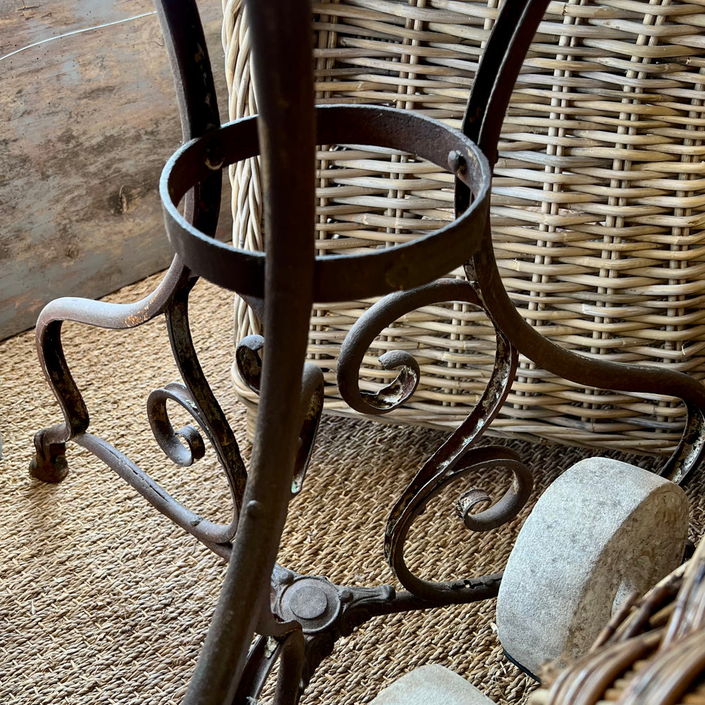Antique Iron Bistro Table