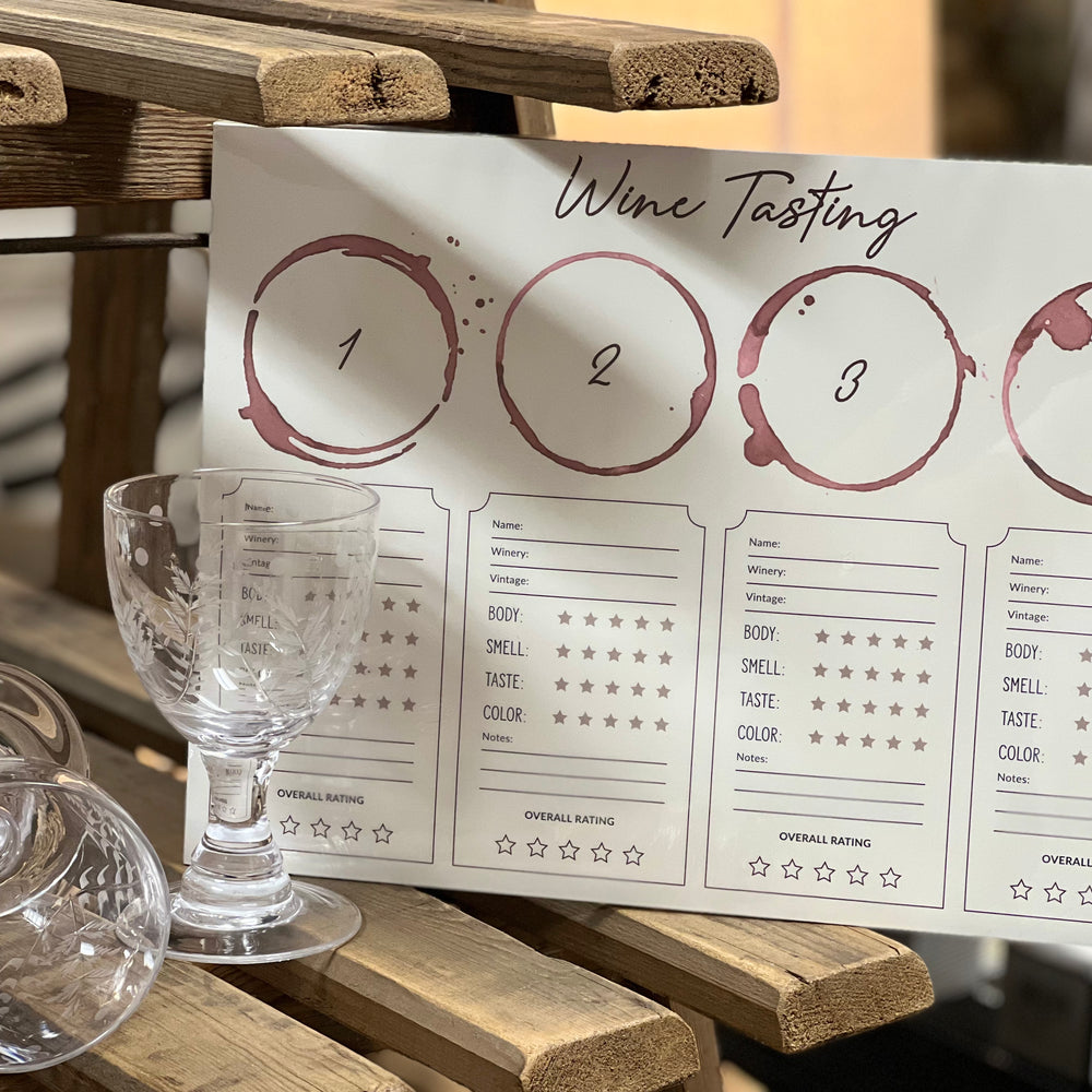 
                      
                        Wine Tasting Placemats
                      
                    
