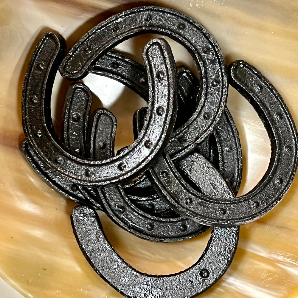 Cast Iron Mini Horse Shoe ~ 2"