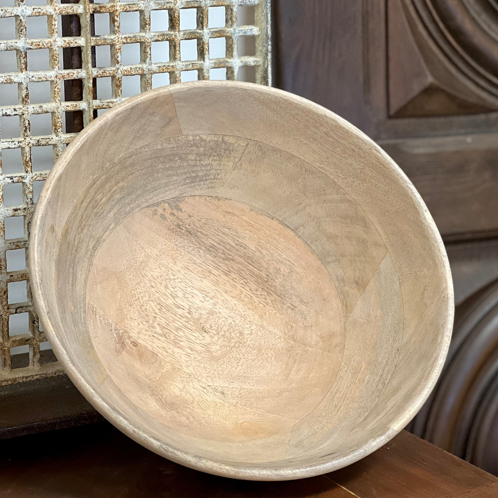 
                      
                        Hand Carved Raw Mango Wood Bowl
                      
                    