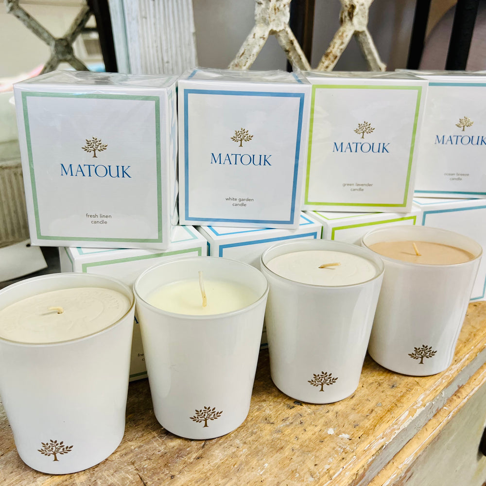 Matouk Candles! Gorgeous scents and the last of the lot!