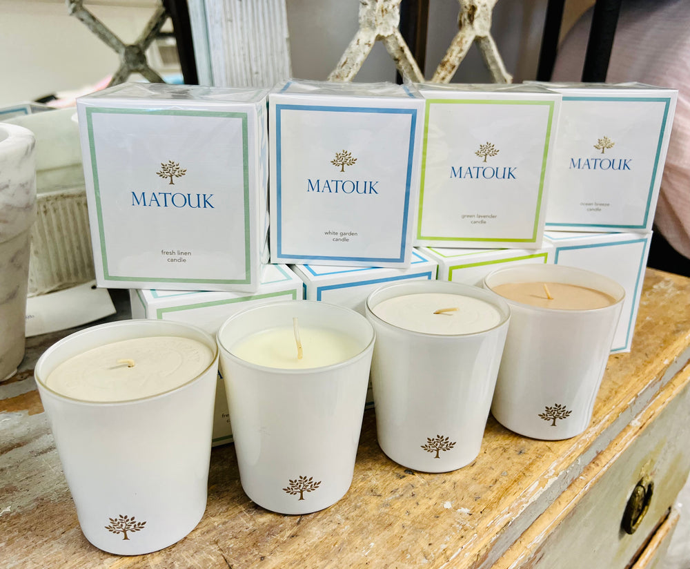 Matouk Candles! Gorgeous scents and the last of the lot!