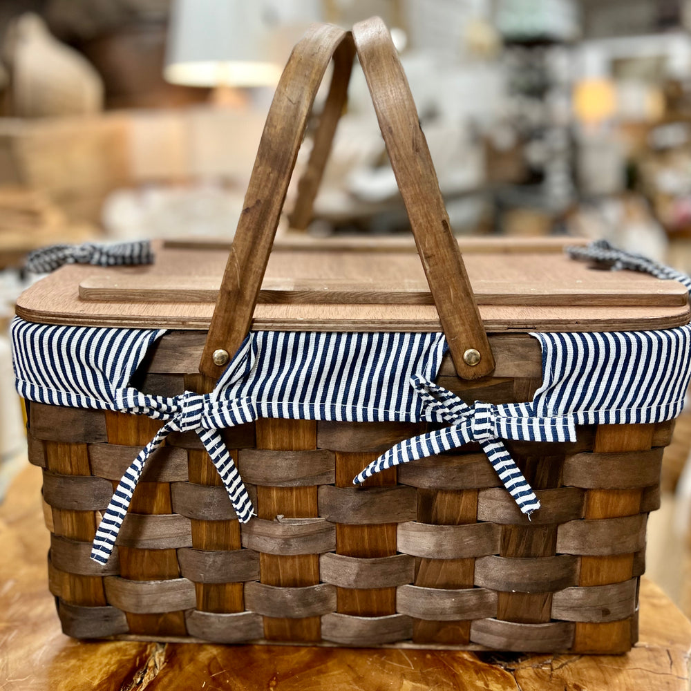 Hand Woven Picnic Basket