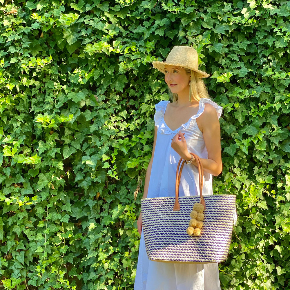 Straw bag ~ perfect for the beach or any outing!
