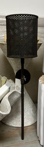 Whitton Wall Sconce in black iron