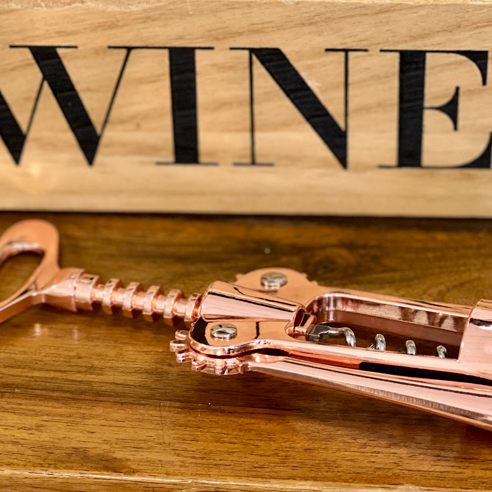 
                      
                        Rose Gold Wine Opener
                      
                    