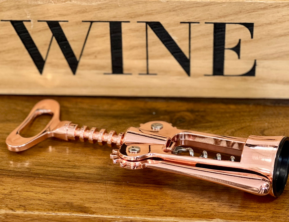 Rose Gold Wine Opener