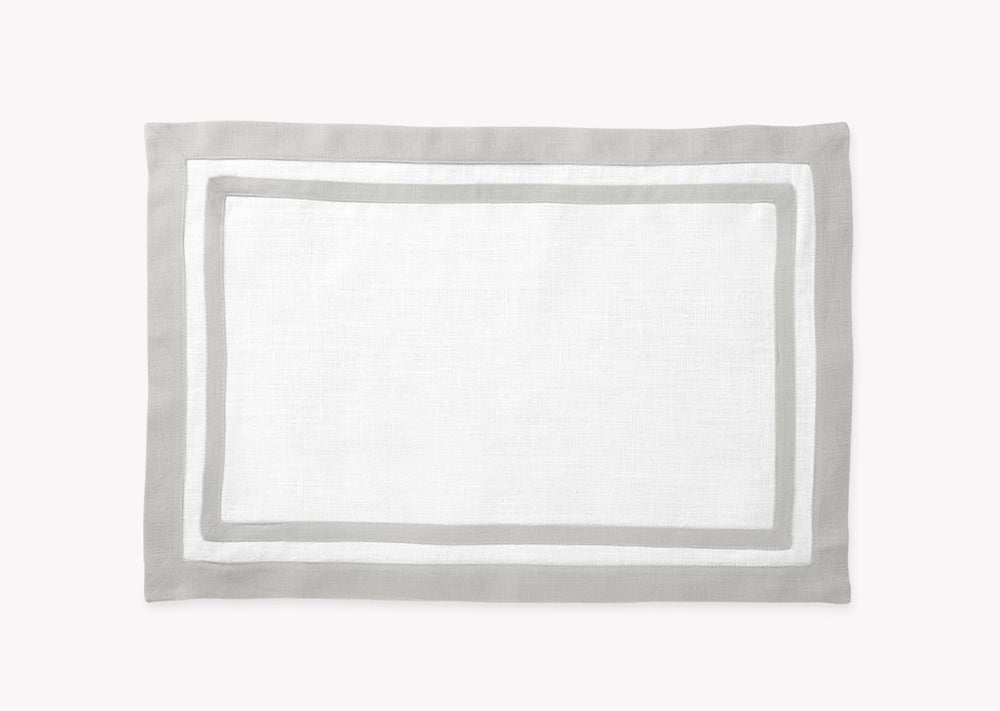 
                      
                        Rectangle Double Border Placemat by Matouk ~ set of 4 ~ available in 6 colors
                      
                    