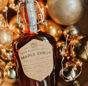 Rye Barrel-Aged Maple Syrup 8oz Bottle