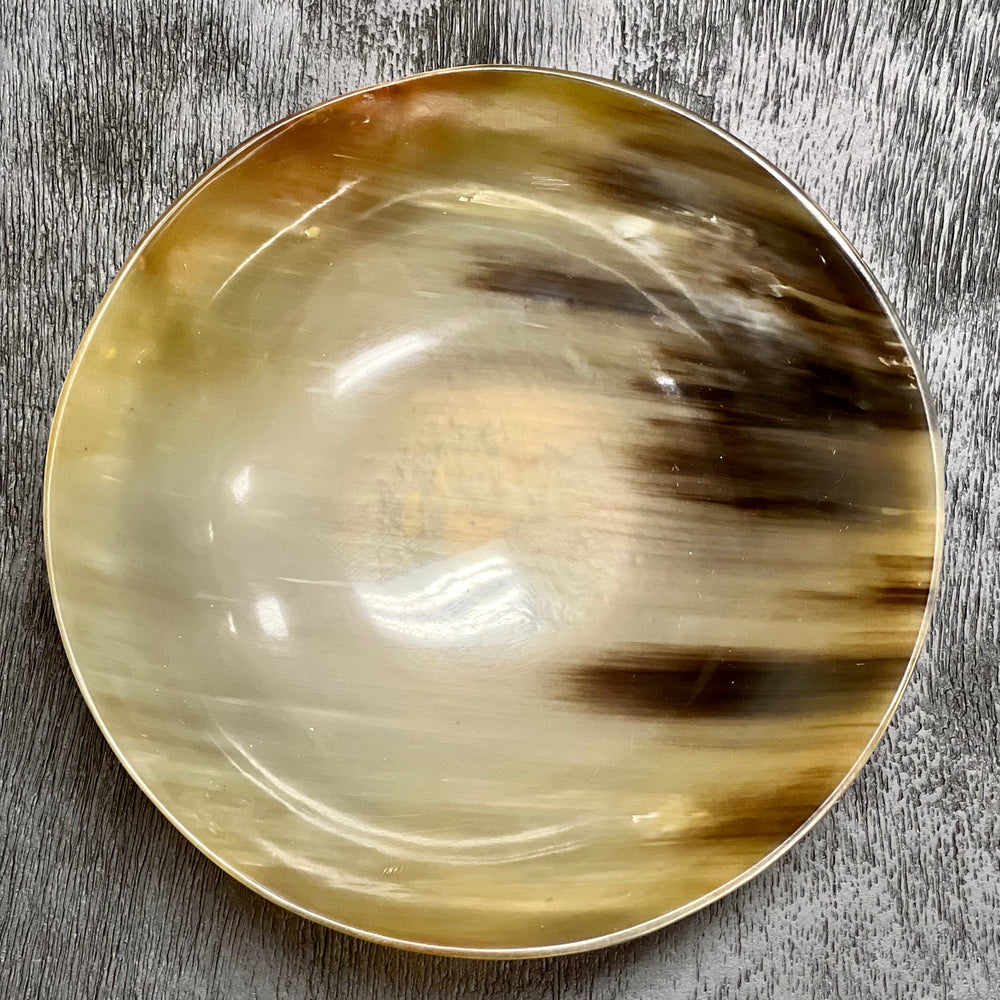 Horn Condiment Bowl ~ Handmade