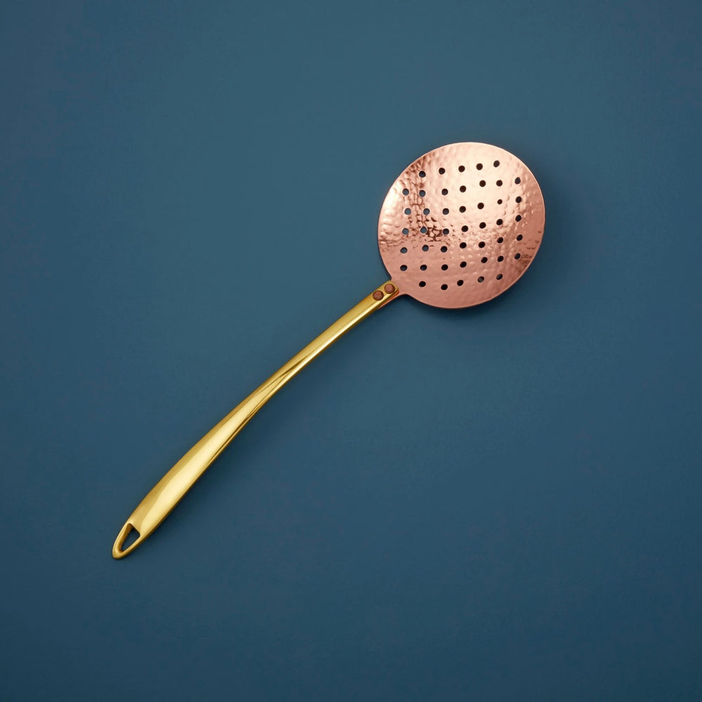 
                      
                        Modern Gold (and Hammered Copper!) Strainer
                      
                    