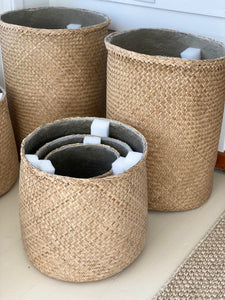 Seagrass Baskets with Special Liner