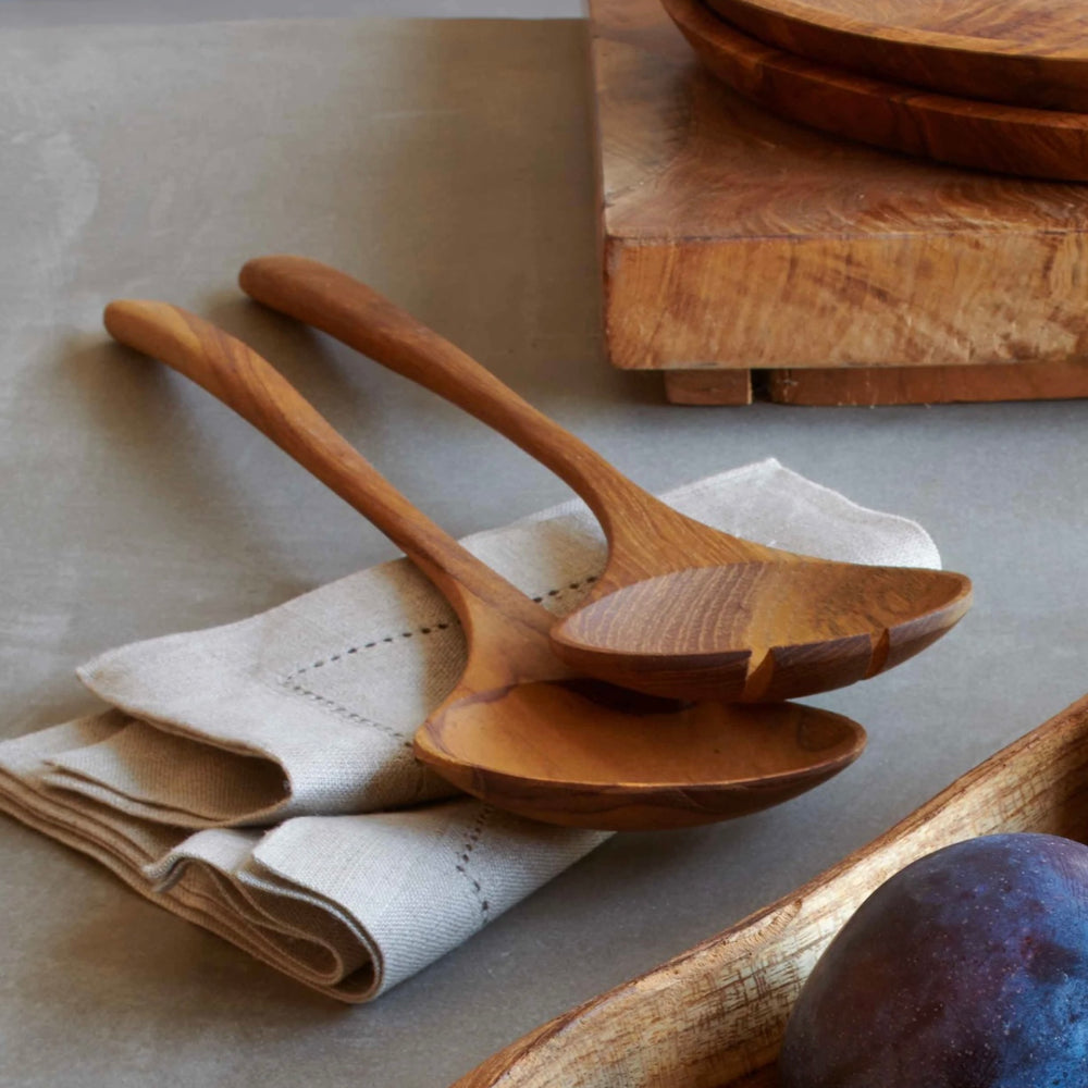 
                      
                        Teak Salad Servers ~ set of 2
                      
                    