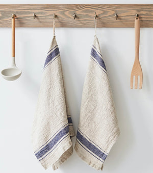 Linen Kitchen Towel ~ Vintage Style ~ 2 colors
