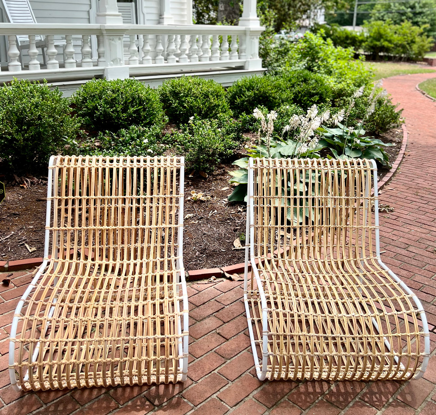 Handwoven Rattan Occasional Chair