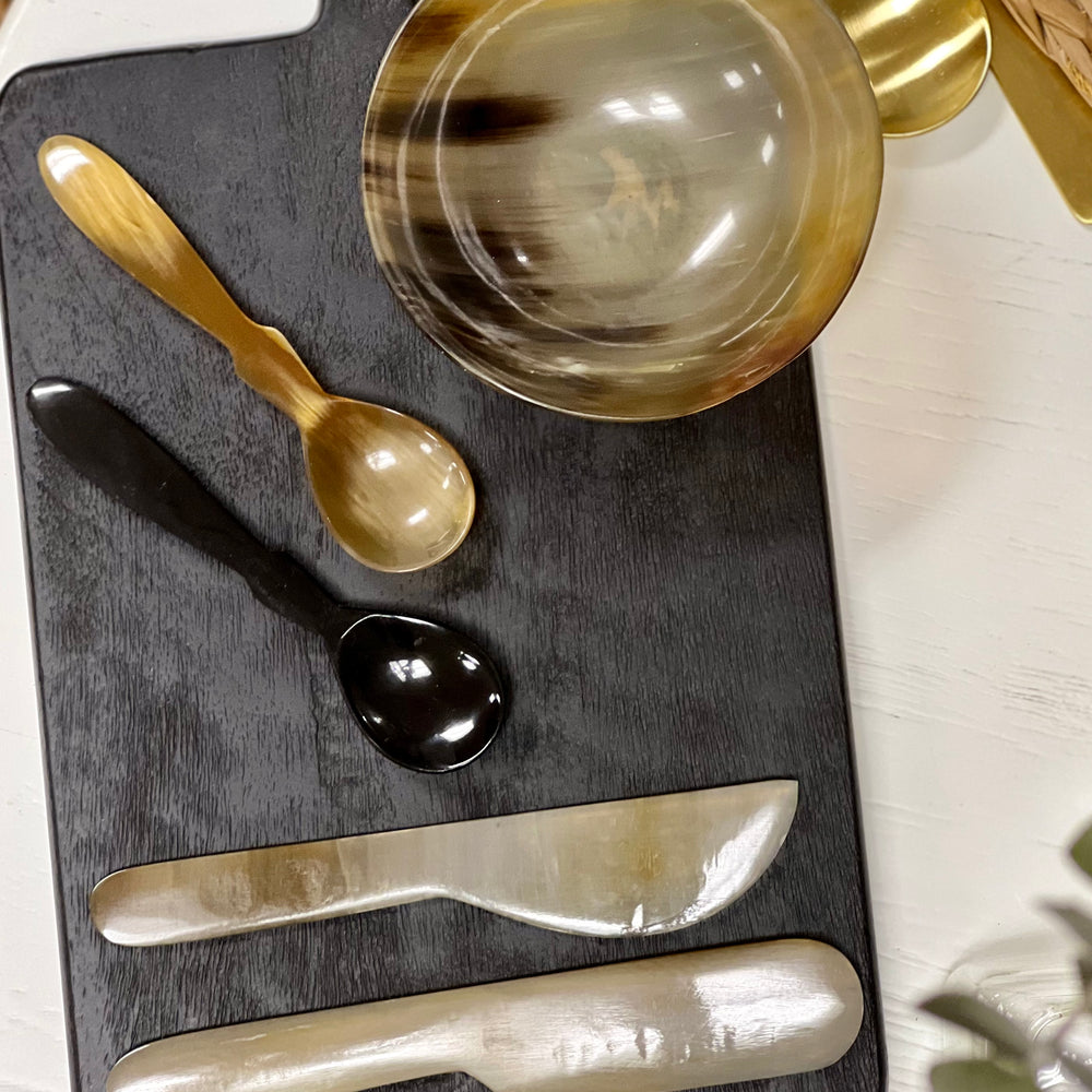 Horn Cheese Spreaders, Set of 2