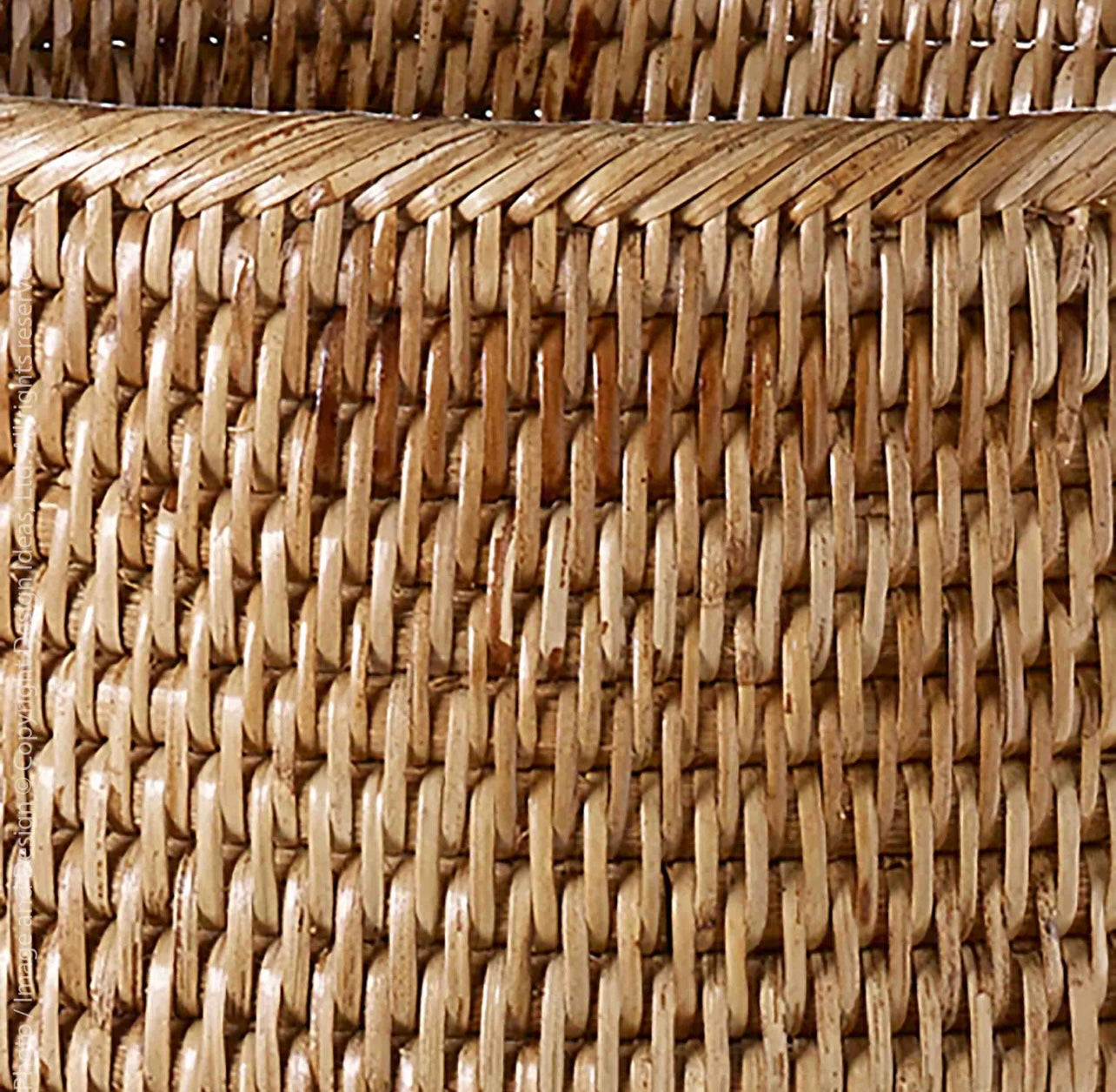 Handwoven Rattan Umbrella Basket