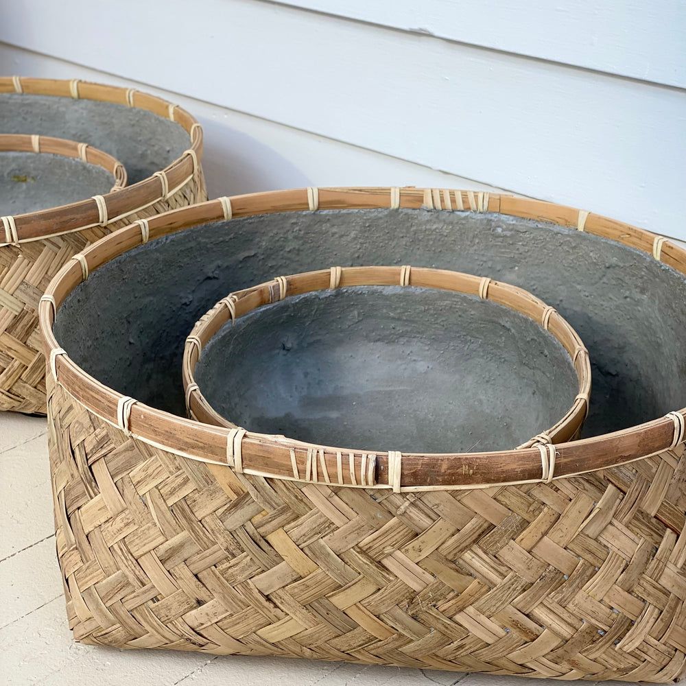 Bamboo Woven Baskets- for any table top!
