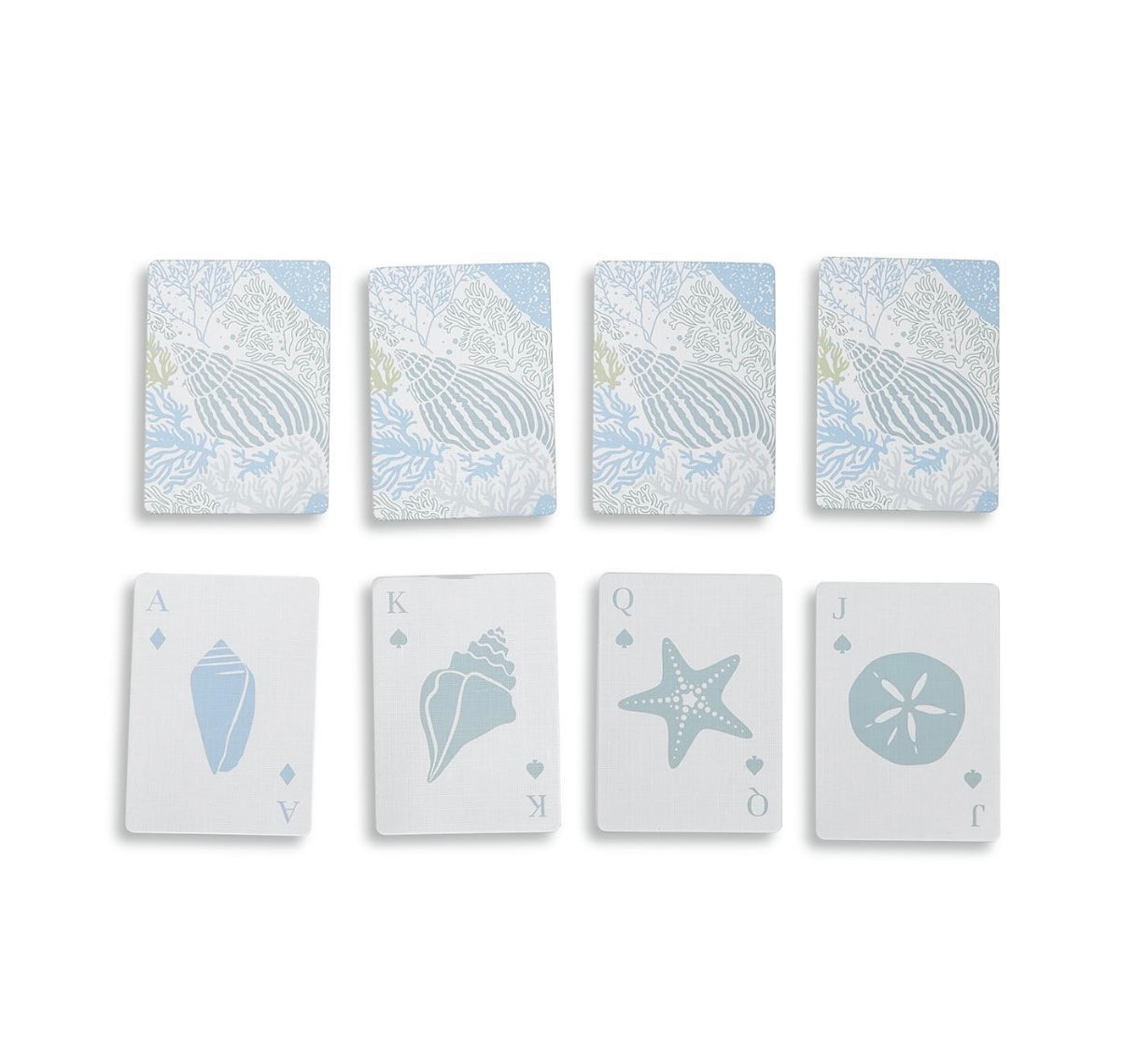 Coral Reef Double Deck Playing Cards in Hinged Storage Box