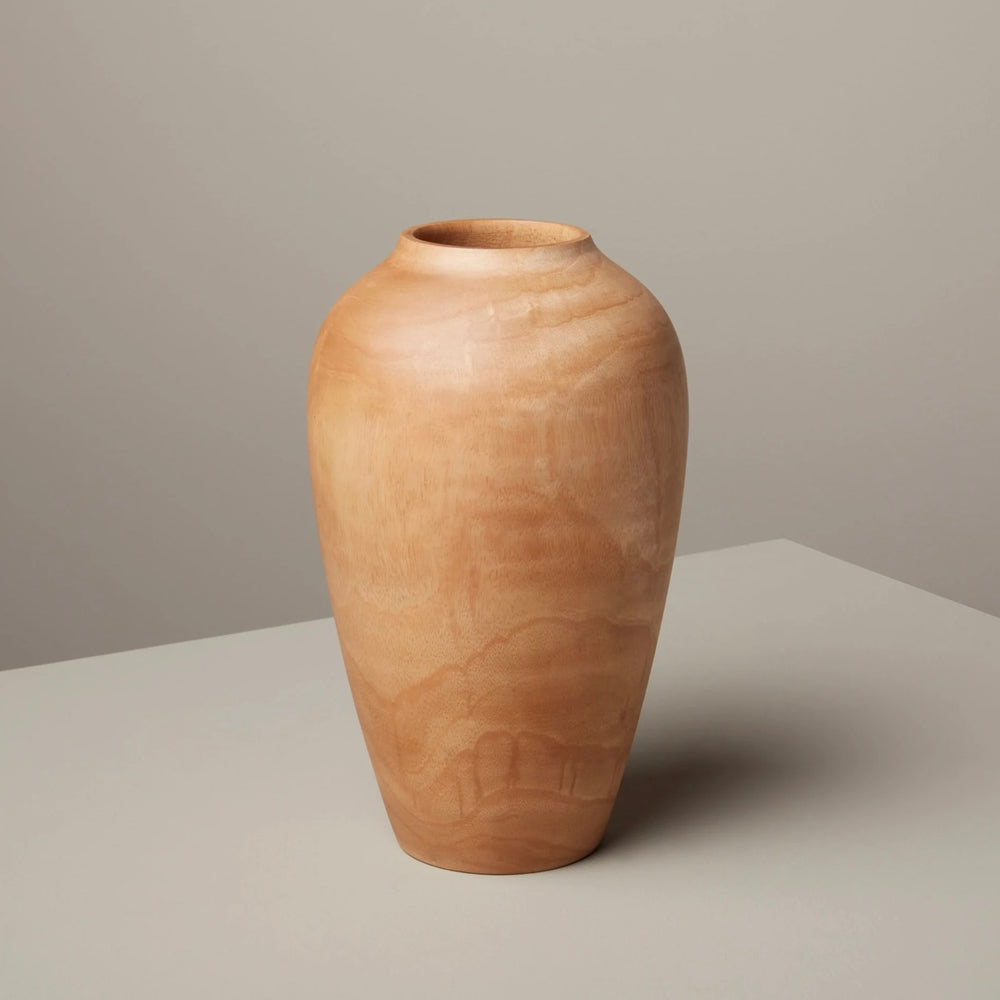 Mango Wood Vase ~ Bulb or Classic Style