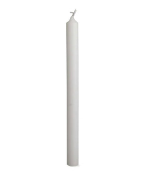 Single Taper Candle ~ 12" ~ Ivory or White