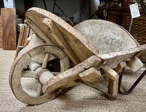Antique Wheelbarrow, France, circa late 1800's