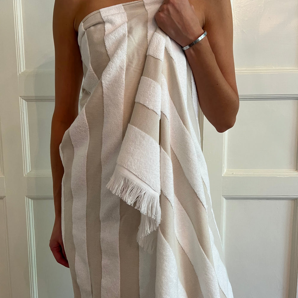 Amado Striped Beach Towel & Blanket by Matouk