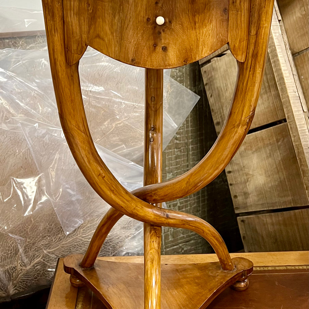 
                      
                        Pair of Vintage Occasional Tables with Curved Legs
                      
                    