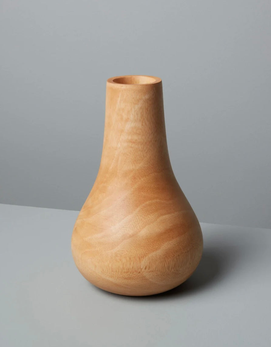 Mango Wood Vase ~ Bulb or Classic Style